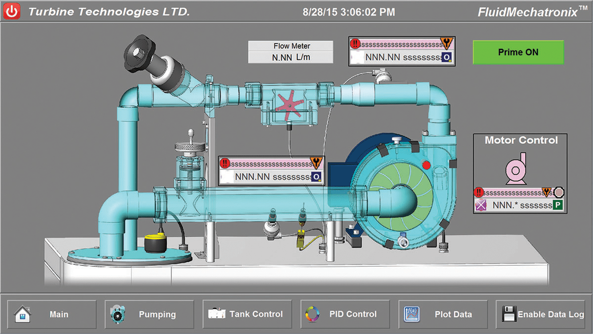 Industrial Fluid Process Automation Trainer | Process Automation Education